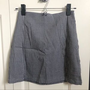 Brandy Melville/John Galt Checkered Skirt